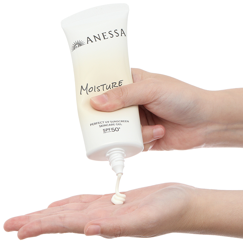 Gel chống nắng Anessa Perfect UV Sunscreen Skincare Gel SPF50+/PA++++ dưỡng ẩm, bảo vệ da tuýp 90g - 14